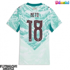 Portugalsko Pedro Neto #18 Dámské Venkovní Dres MS 2026 Krátký Rukáv